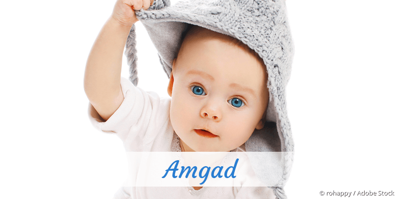Baby mit Namen Amgad