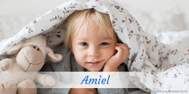 Baby mit Namen Amiel