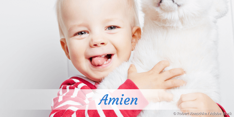 Baby mit Namen Amien