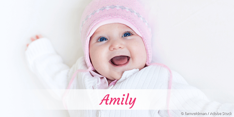 Baby mit Namen Amily