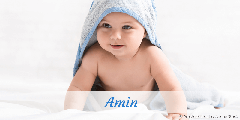Baby mit Namen Amin