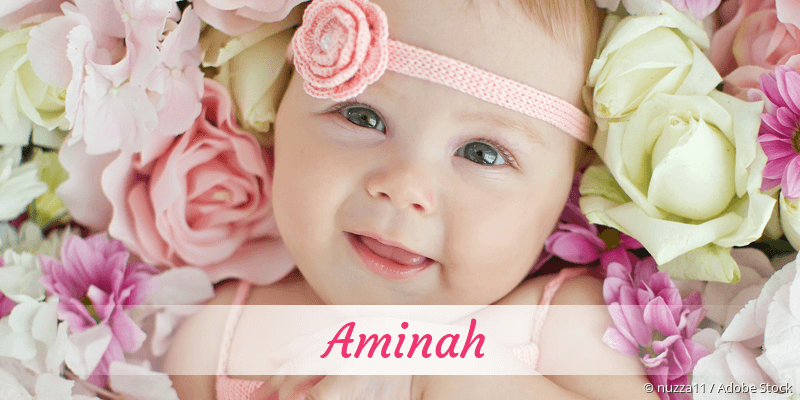 Baby mit Namen Aminah