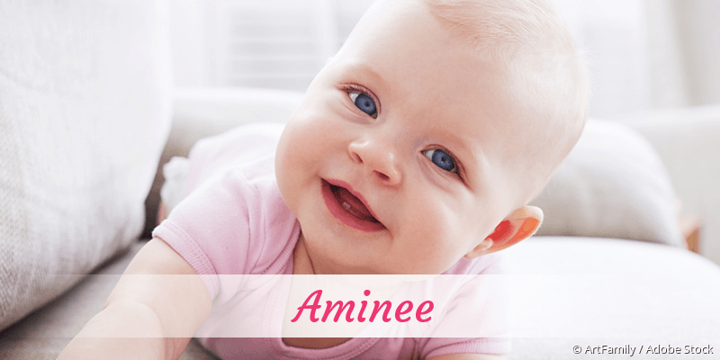 Baby mit Namen Aminee