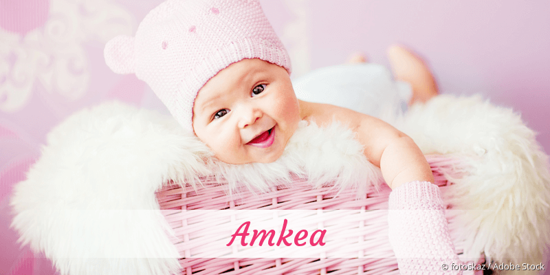 Baby mit Namen Amkea