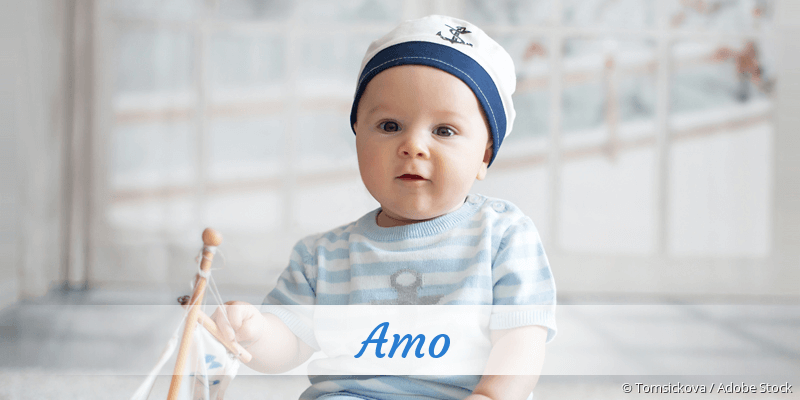 Baby mit Namen Amo