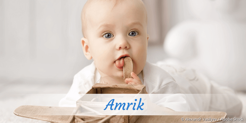 Baby mit Namen Amrik