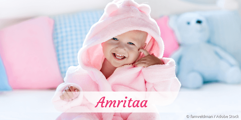 Baby mit Namen Amritaa