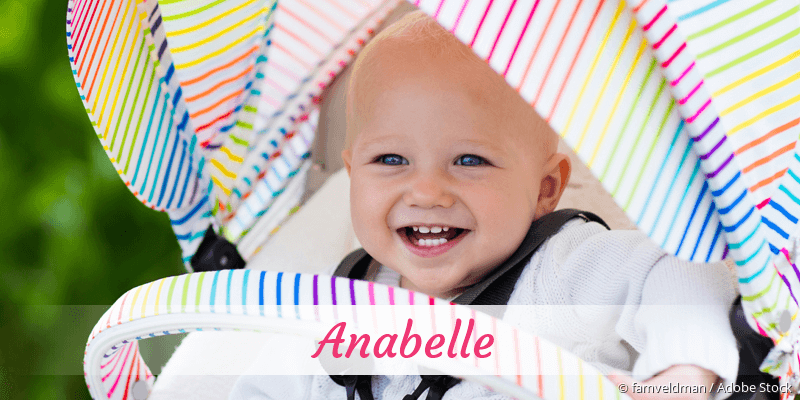 Baby mit Namen Anabelle