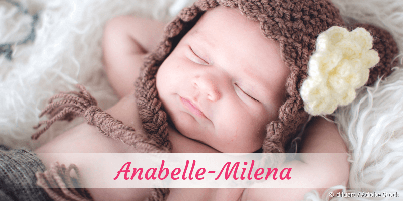 Baby mit Namen Anabelle-Milena