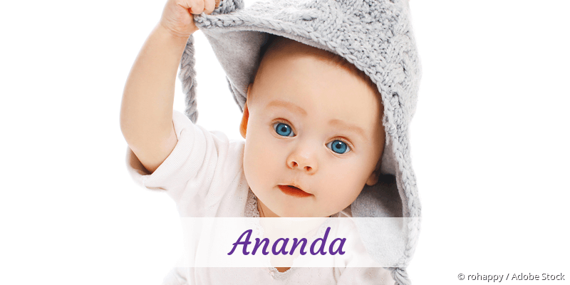 Baby mit Namen Ananda