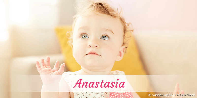 Baby mit Namen Anastasia