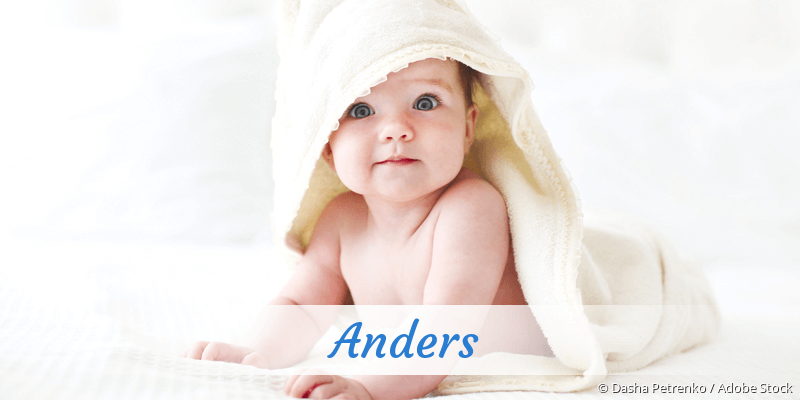 Baby mit Namen Anders