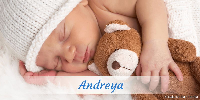 Baby mit Namen Andreya