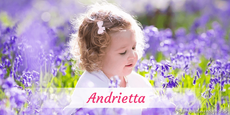 Baby mit Namen Andrietta