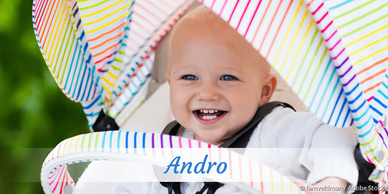 Baby mit Namen Andro