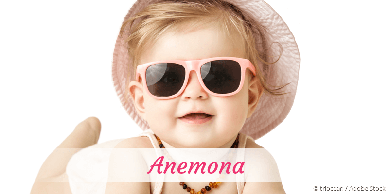Baby mit Namen Anemona