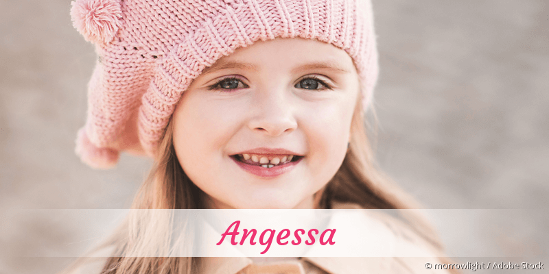 Baby mit Namen Angessa