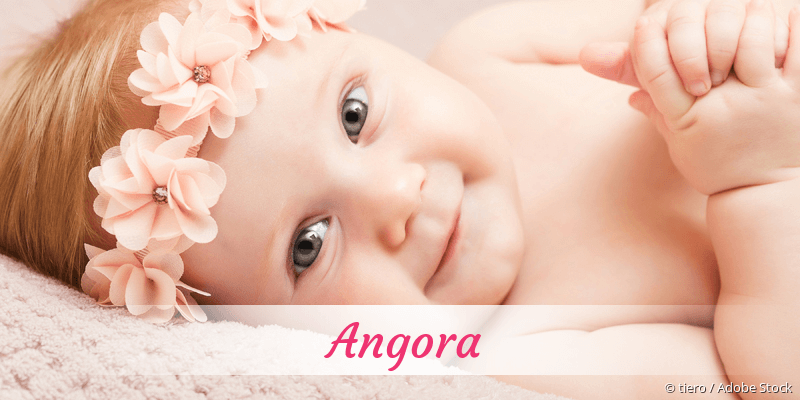 Baby mit Namen Angora