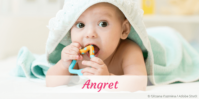 Baby mit Namen Angret