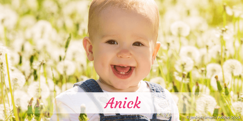 Baby mit Namen Anick