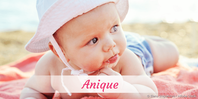 Baby mit Namen Anique