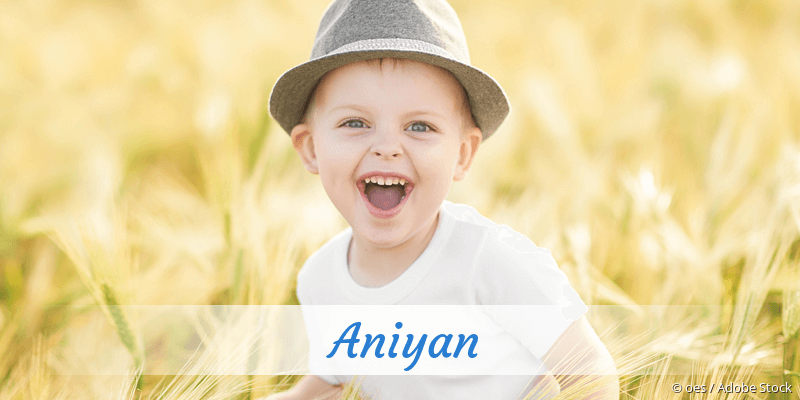 Baby mit Namen Aniyan