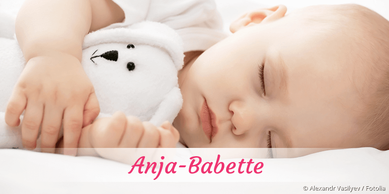 Baby mit Namen Anja-Babette