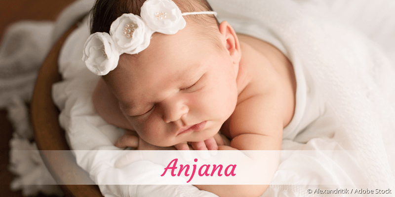 Baby mit Namen Anjana