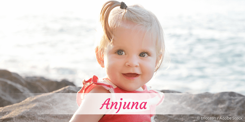 Baby mit Namen Anjuna
