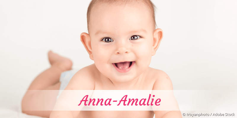 Baby mit Namen Anna-Amalie