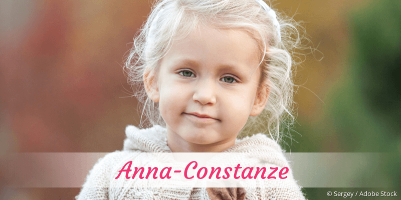 Baby mit Namen Anna-Constanze