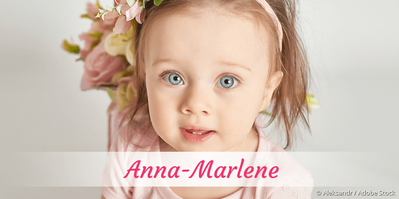 Baby mit Namen Anna-Marlene