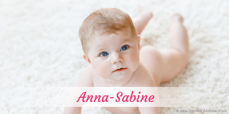 Baby mit Namen Anna-Sabine