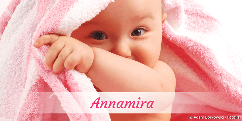 Baby mit Namen Annamira