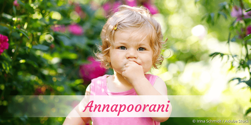 Baby mit Namen Annapoorani