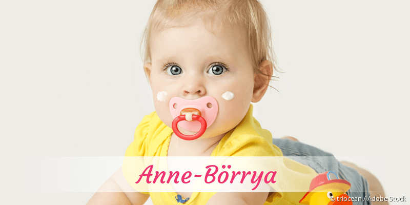 Baby mit Namen Anne-Brrya