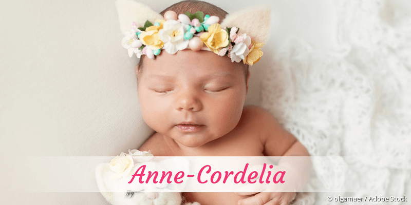 Baby mit Namen Anne-Cordelia