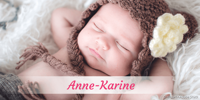 Baby mit Namen Anne-Karine