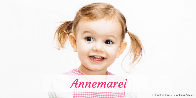 Baby mit Namen Annemarei