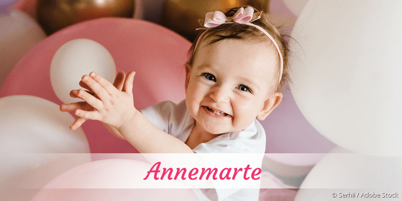 Baby mit Namen Annemarte