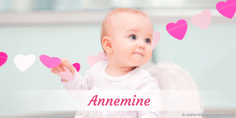 Baby mit Namen Annemine