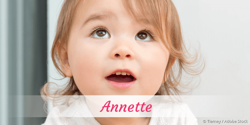 Baby mit Namen Annette