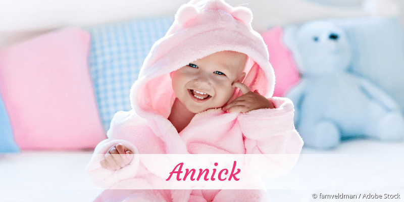 Baby mit Namen Annick