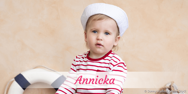 Baby mit Namen Annicka