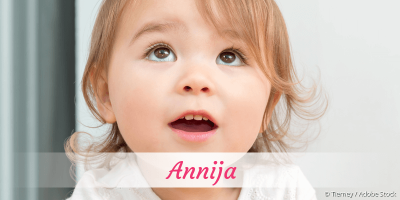 Baby mit Namen Annija