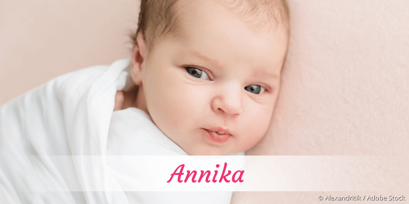 Baby mit Namen Annika