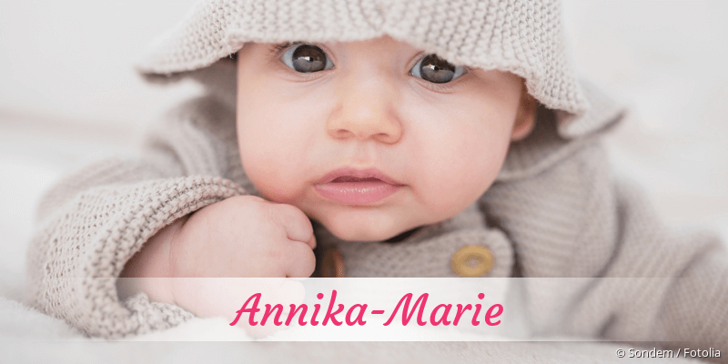 Baby mit Namen Annika-Marie