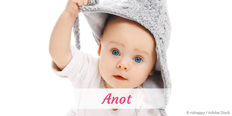 Baby mit Namen Anot