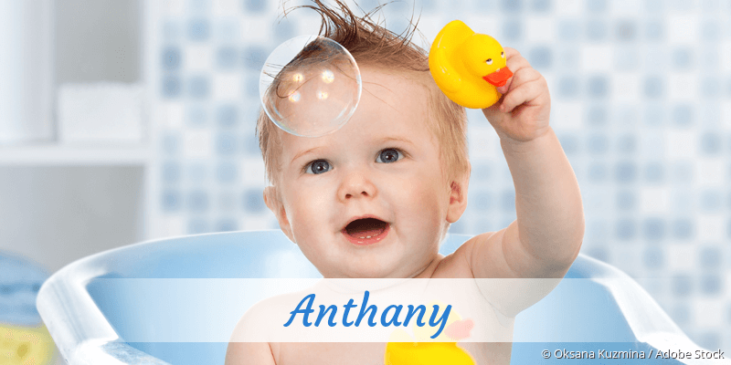 Baby mit Namen Anthany