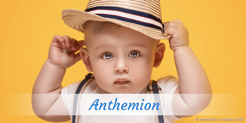 Baby mit Namen Anthemion